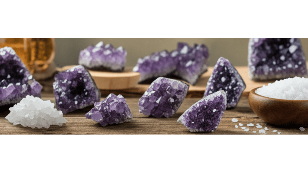 紫骨幹水晶FAQ_3種消磁法與巴西_烏拉圭產地能量差異