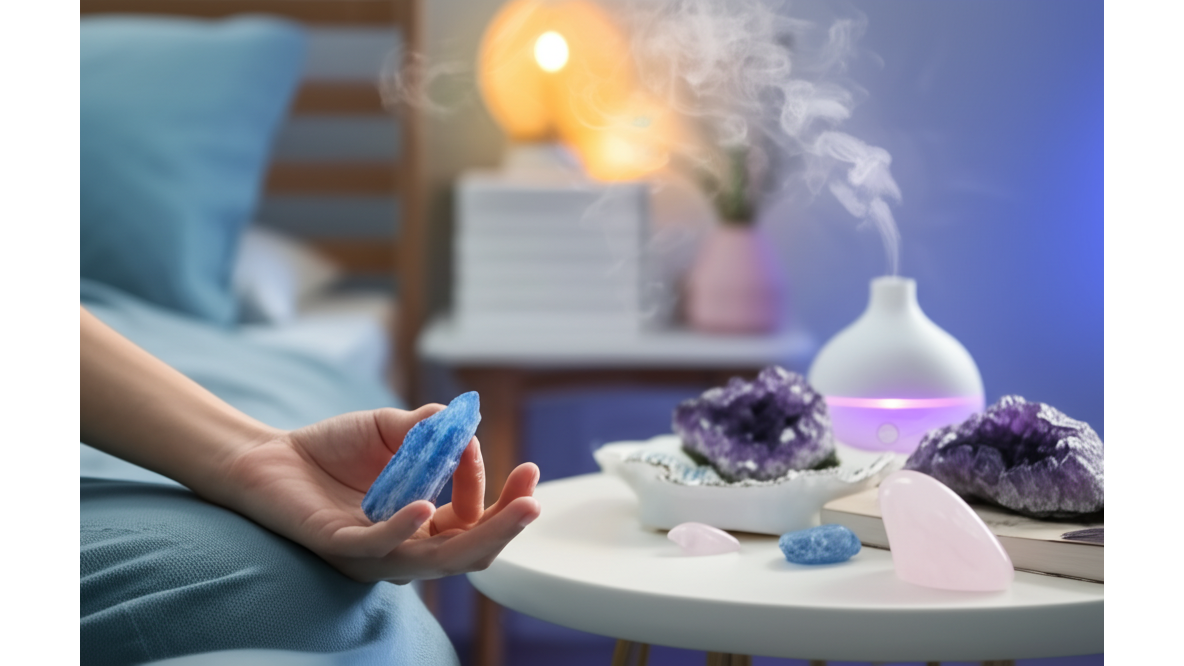 藍兔毛水晶進階指南_3種能量搭配提升專注力_愛情運與靈性_並改善睡眠品質