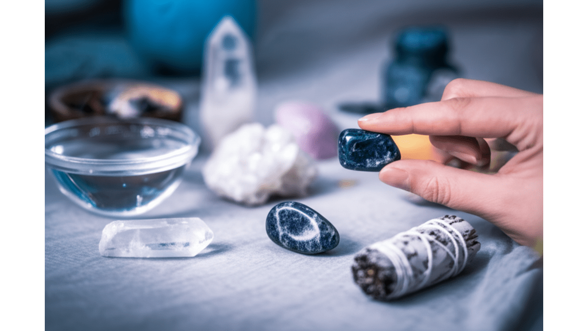 藍水晶3大保養與3種淨化法_適合哪些星座_搭配水晶指南