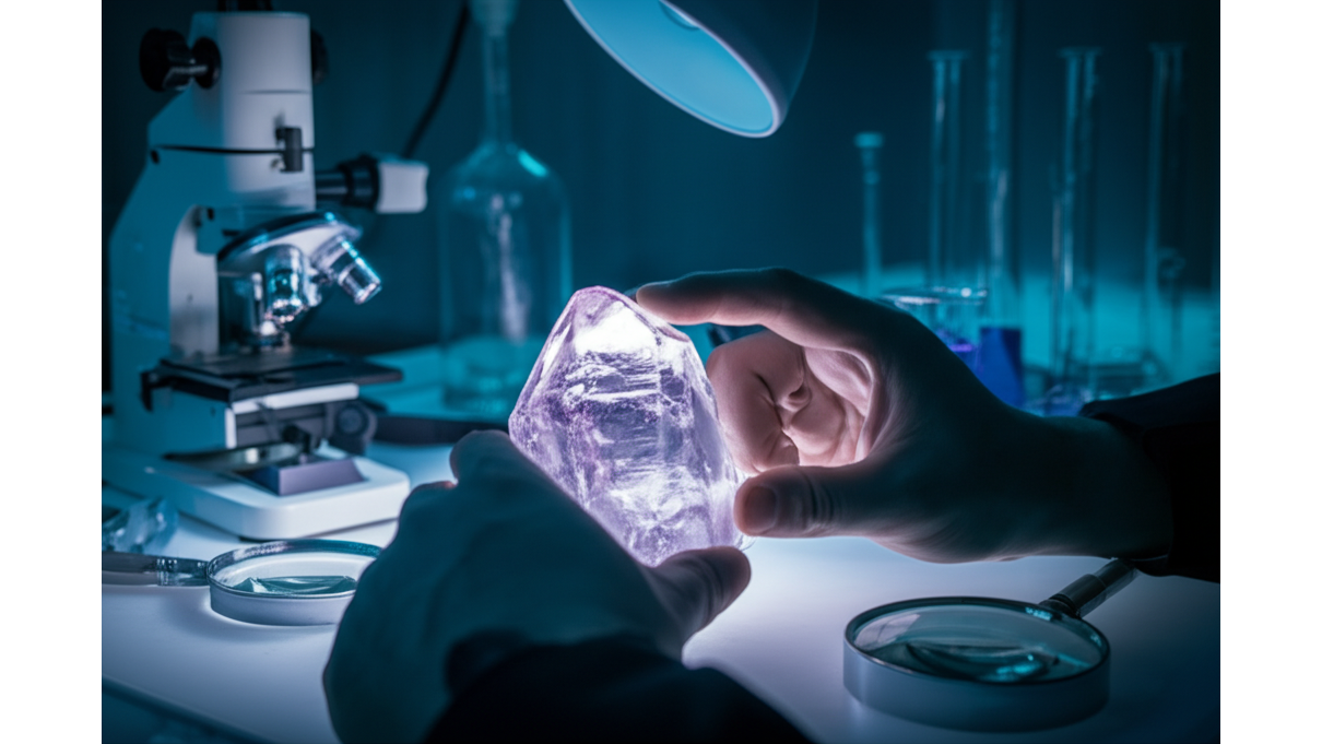水晶淨化客觀檢測_光澤度_透明度與觸感3指標_精準判斷能量狀態