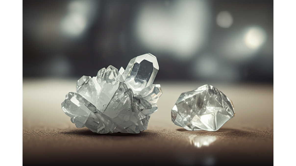 白水晶4種安全消磁法_日曬_月光浴_海鹽_晶簇_避免損害的3大禁忌