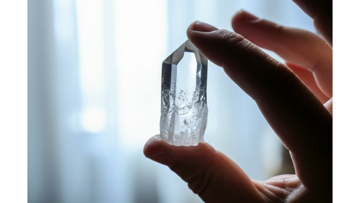 真假白水晶4大辨識法_內含物_觸感_硬度與能量測試