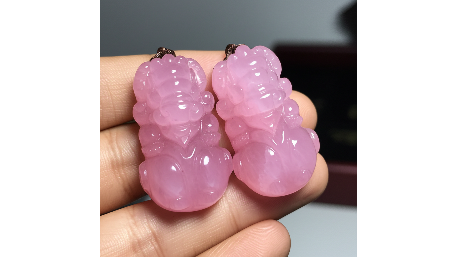 粉晶貔貅真偽辨別_顏色_質地_雕工3大關鍵_教你一眼識別真假