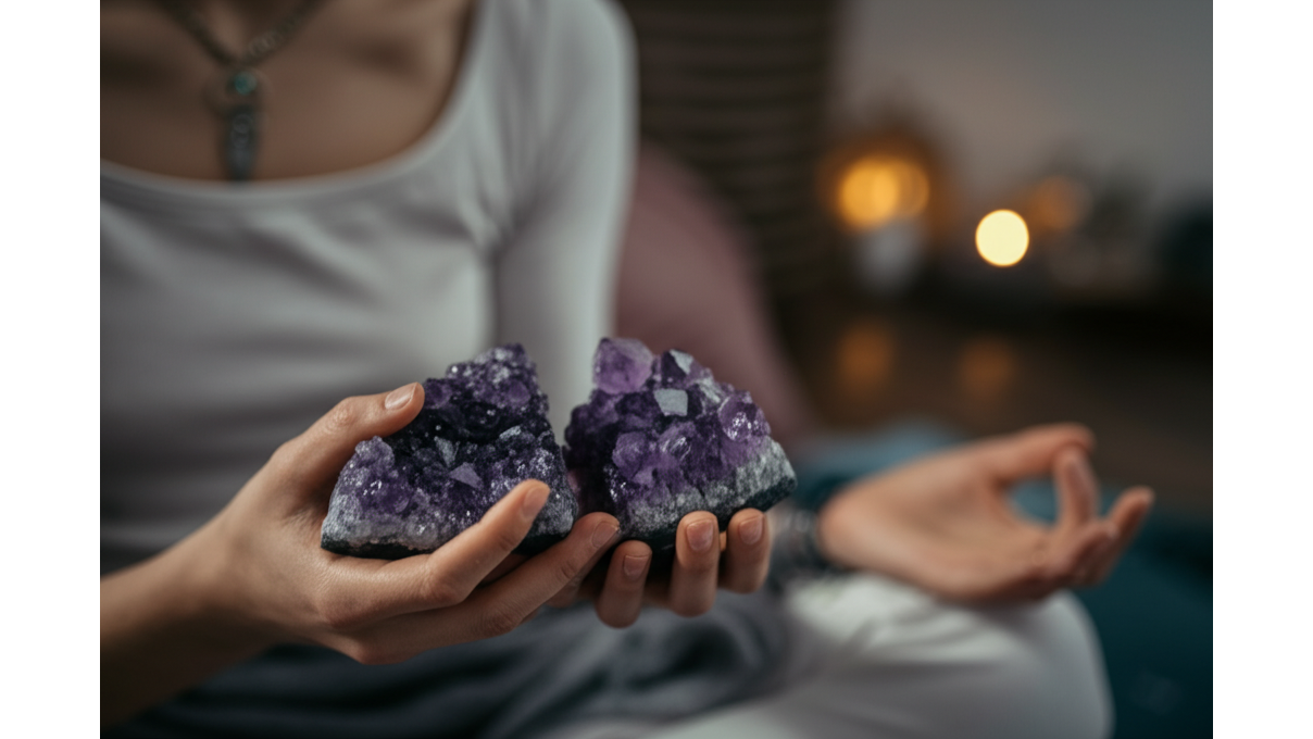 紫晶花能量冥想_提升個人能量_改善睡眠與壓力_身心靈平衡