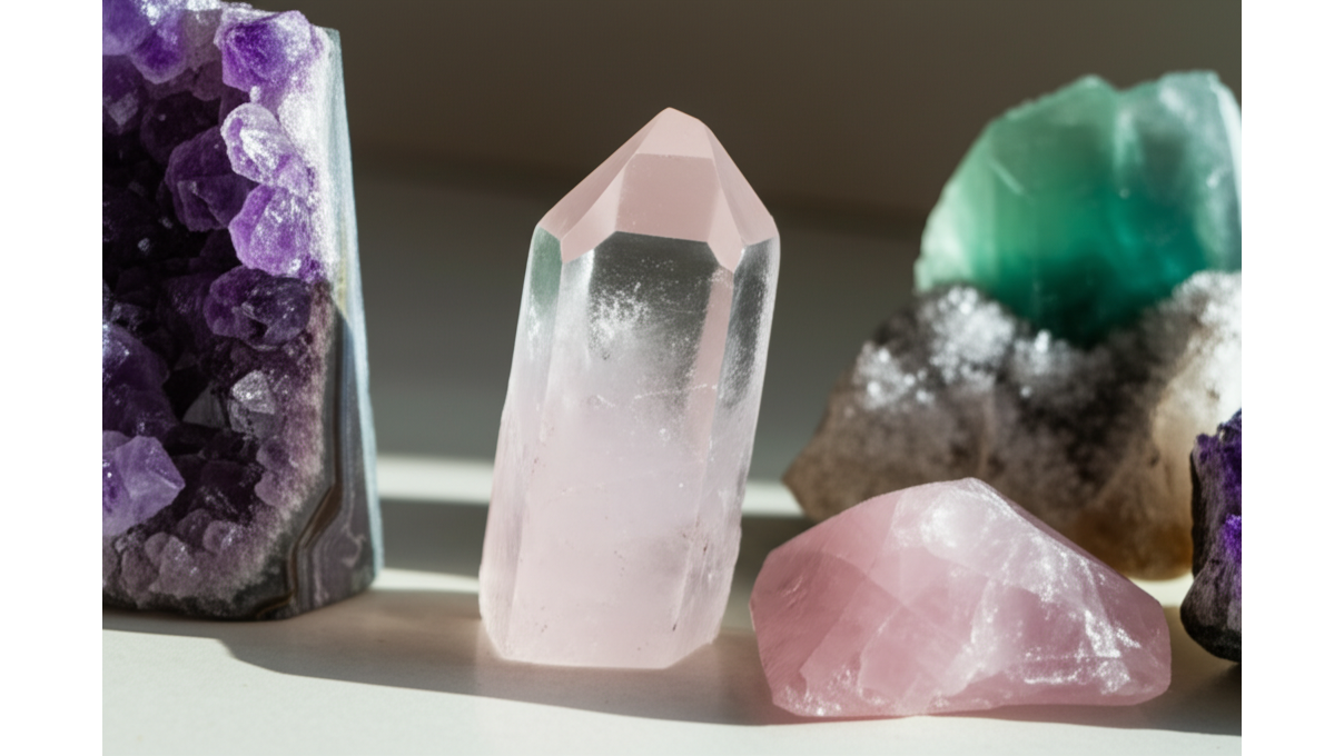 紫水晶_粉晶等3種水晶怕曬太陽_如何避免褪色