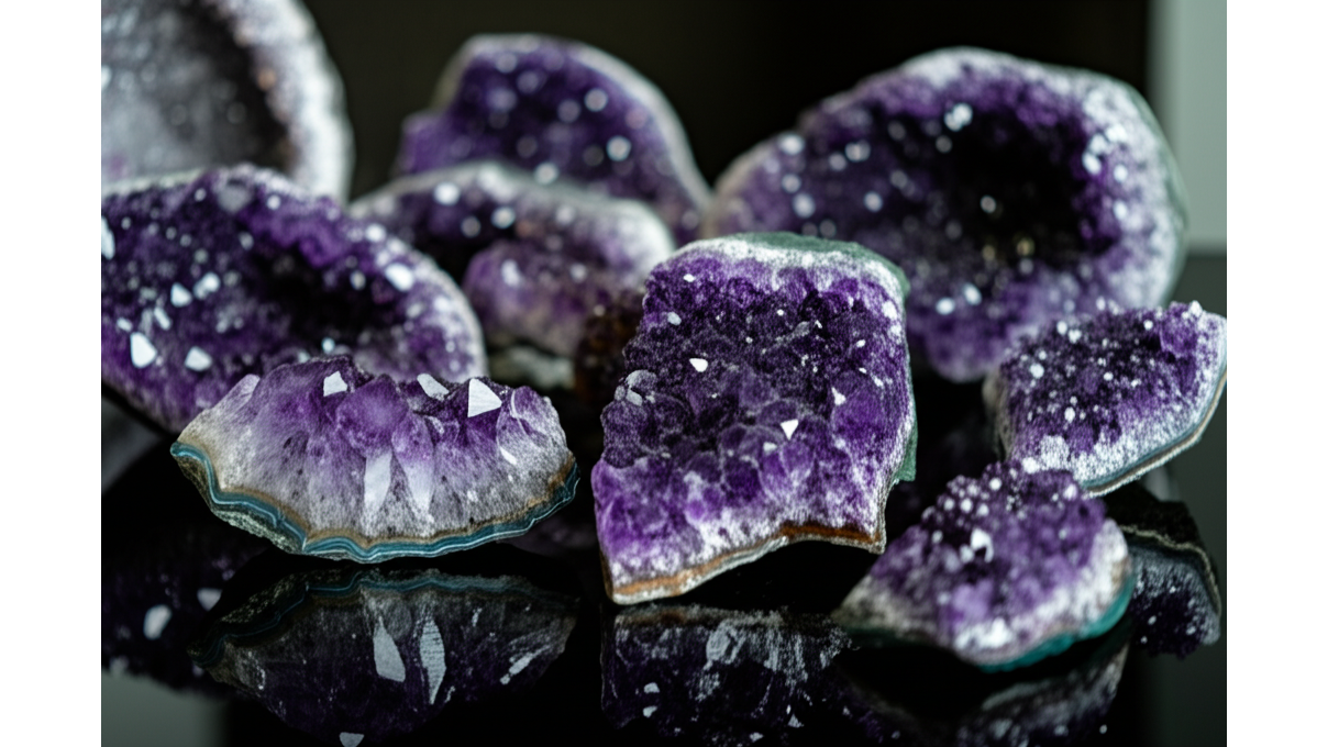 紫水晶洞等級_顏色_晶體_AAA級25公分洞售價破12000元_顏色深淺價差30_-50