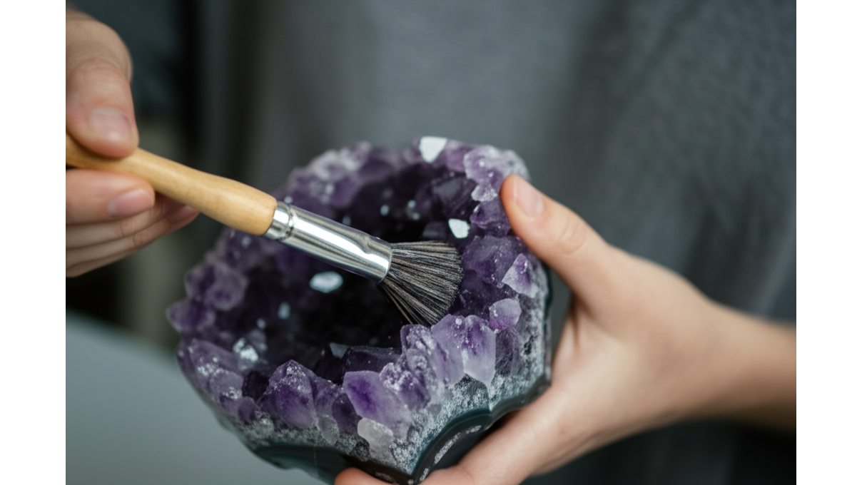紫水晶清潔保養_2種清潔劑_3個保存重點_維持光澤不褪色