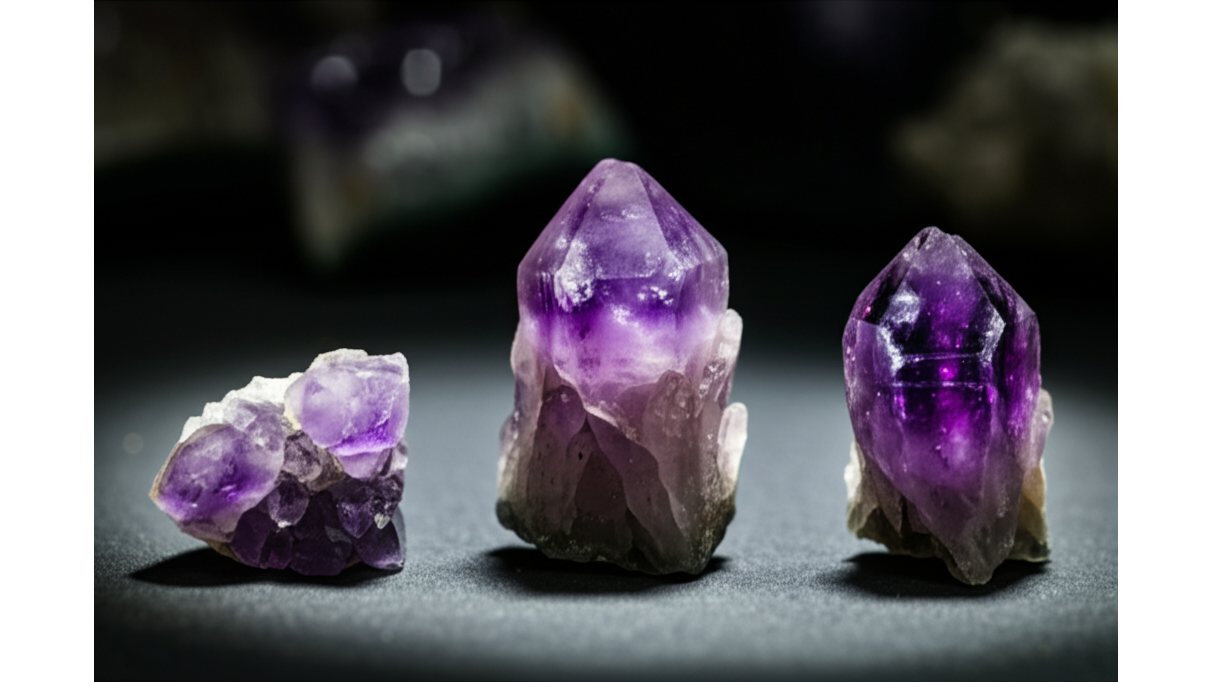 紫羅蘭水晶VS紫水晶_成分相同_顏色深淺影響價格與療癒效果