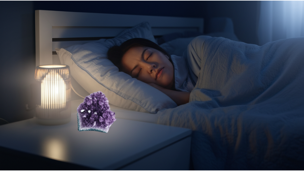 紫鈦晶助眠_75_使用者入睡時間縮短15-20分鐘_睡眠品質提升