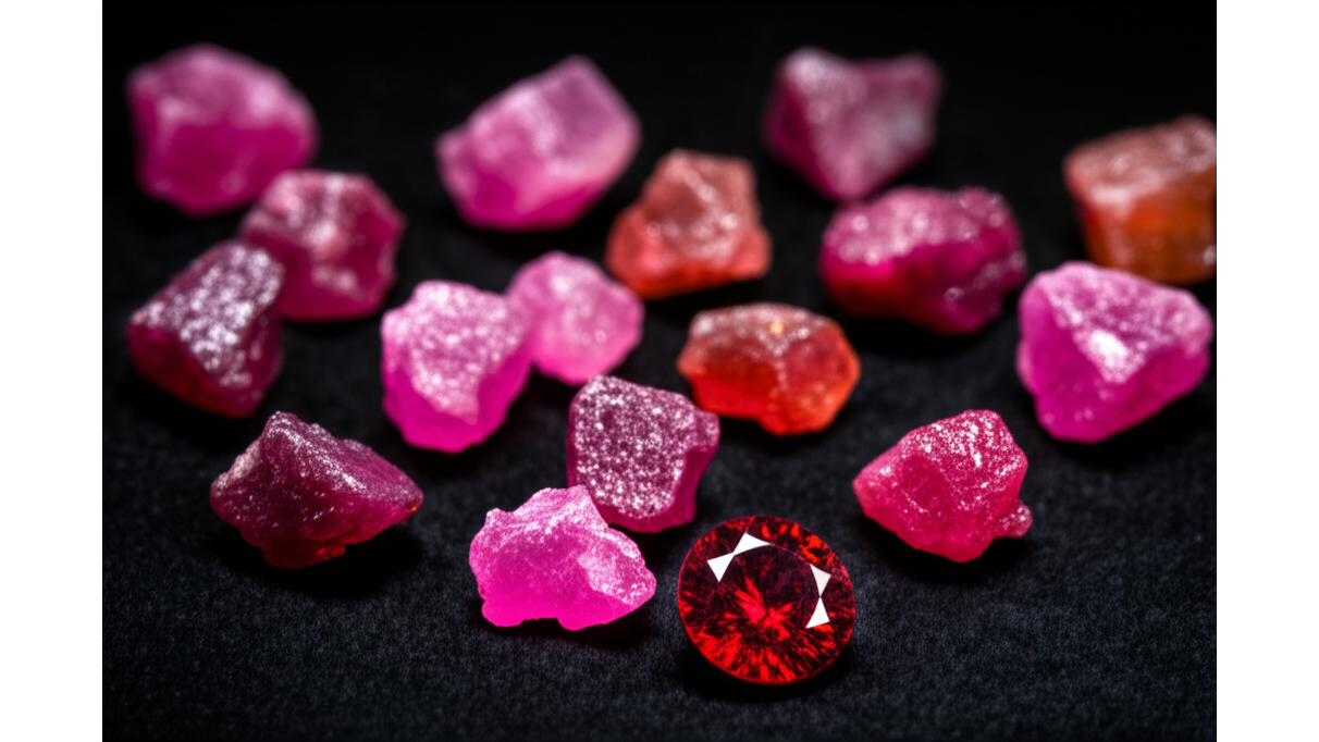 絕地武士尖晶石定義_緬甸曼辛產區_vivid_pinkish-red至vivid_red-orang