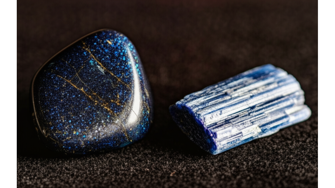 藍金沙與藍晶石外觀功效_閃耀星光vs能量平衡_你的選擇是