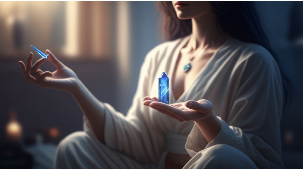 藍針水晶使用方法與禁忌_冥想_佩戴_淨化3大步驟
