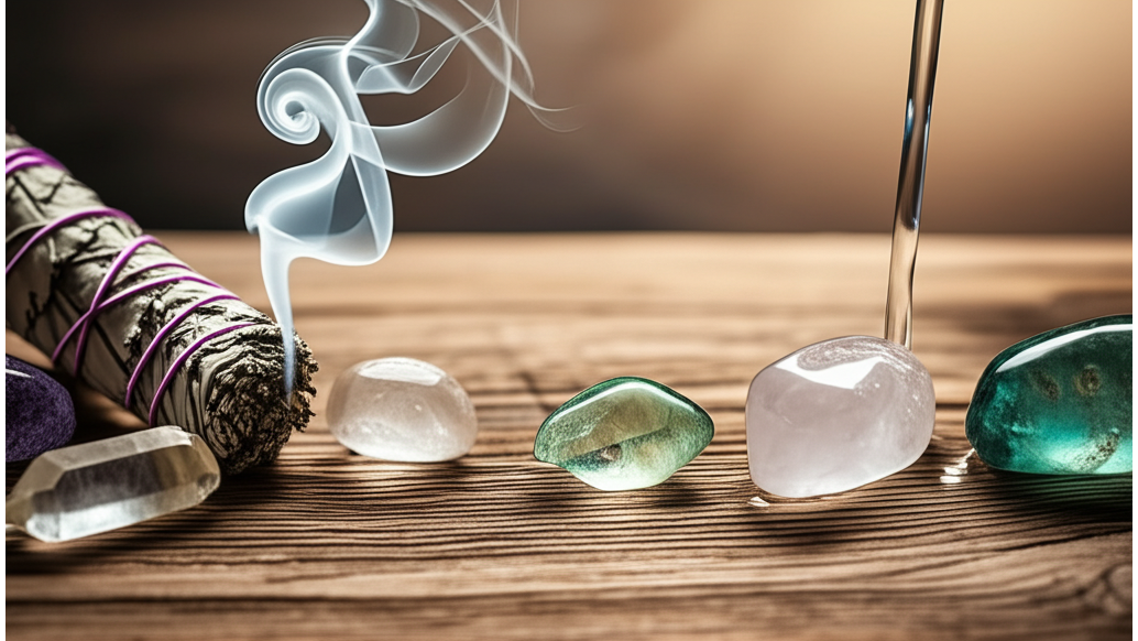 通靈水晶5種淨化法_陽光_月光_流水_煙燻_聲音_有效提升水晶能量