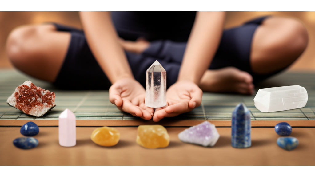 通靈水晶7大應用_冥想_脈輪平衡與能量淨化