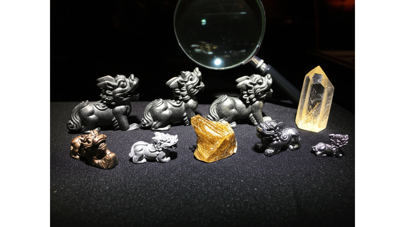 鈦晶貔貅品質鑑定_3大關鍵教你挑選優質寶石級貔貅