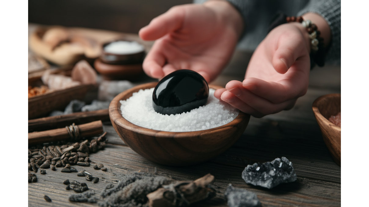 黑色水晶淨化與啟動_3種方法提升能量_效率提升100鮑維單位以上